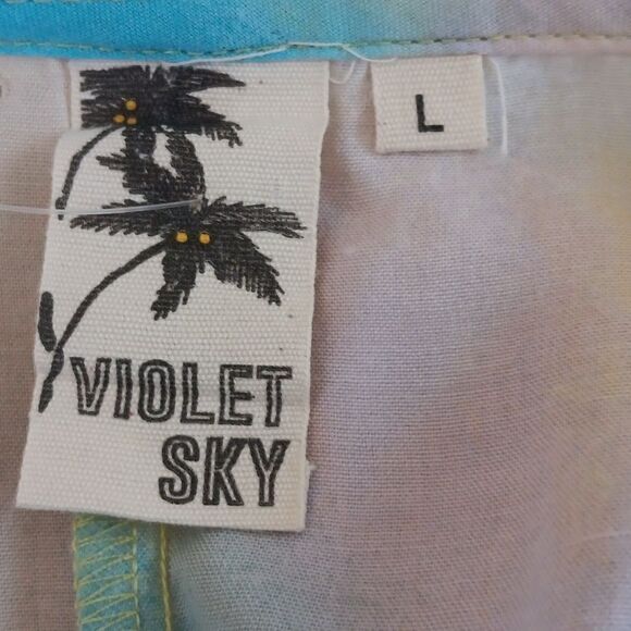 Violet Sky Sheer Swim Sundress Cover - Picture 10 of 13